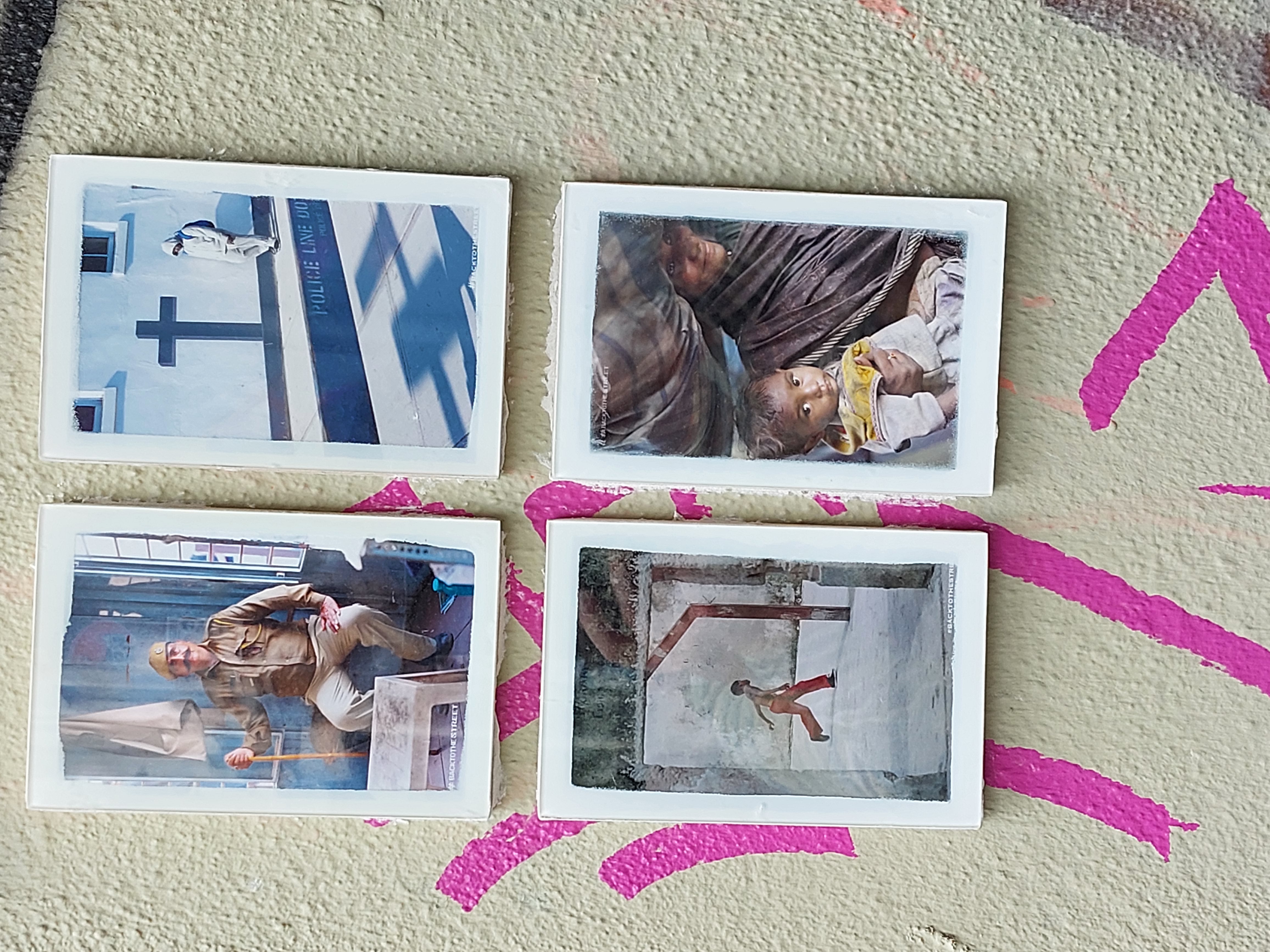 Integration as in art- seen in Paris Image