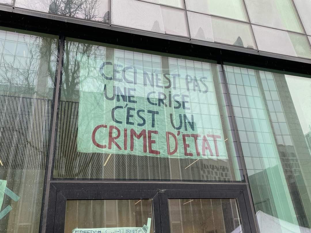Seen in Brussels: the asylum reception as a crisis of the state Image